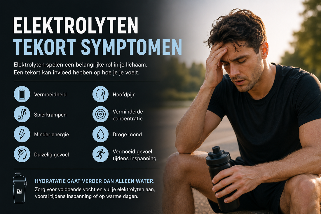 Elektrolyten tekort symptomen: hoe herken je een tekort?